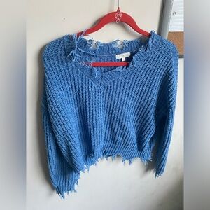 Blue-Vintage Sweater